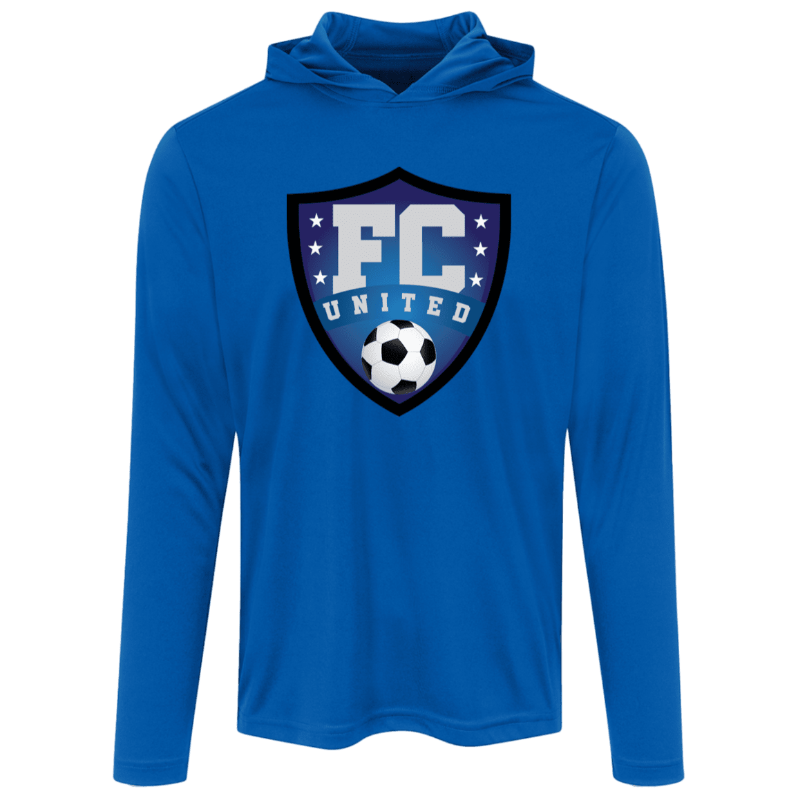 FC United Sport - Tek Mens Competitor Hooded Tee - 931 Graphics